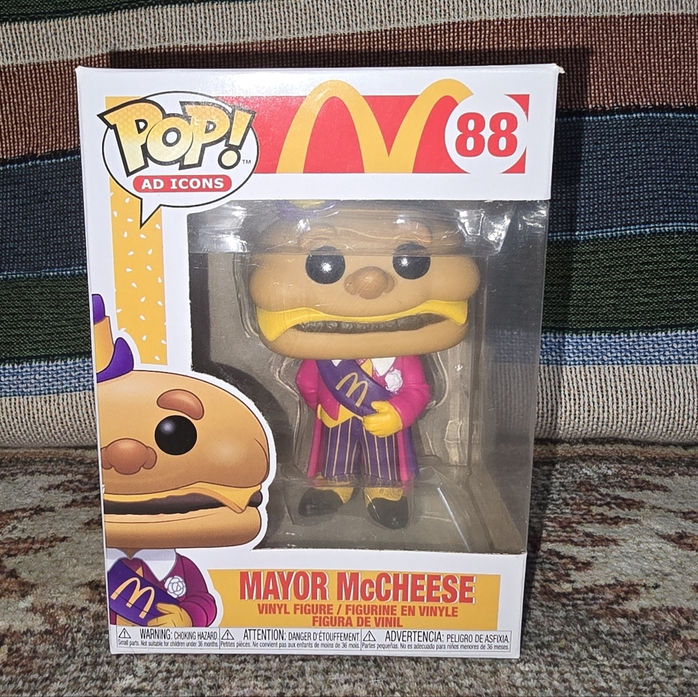 ​Funko Pop! Ad Icons: McDonald's - Mayor McCheese #88 - NIB